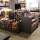Retail display tables in the prize store at Playdium Whitby